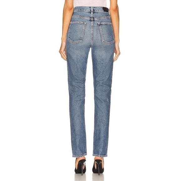 Goldsign High Rise Straight Leg Jeans Size 30 - Picture 2 of 14